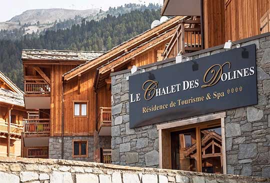 Chalet des Dolines, Montgenevre - pictured in summer.