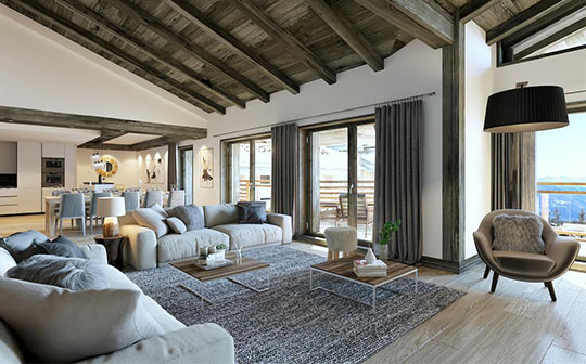 Annapurna, Les Gets - new residence, artist's impression